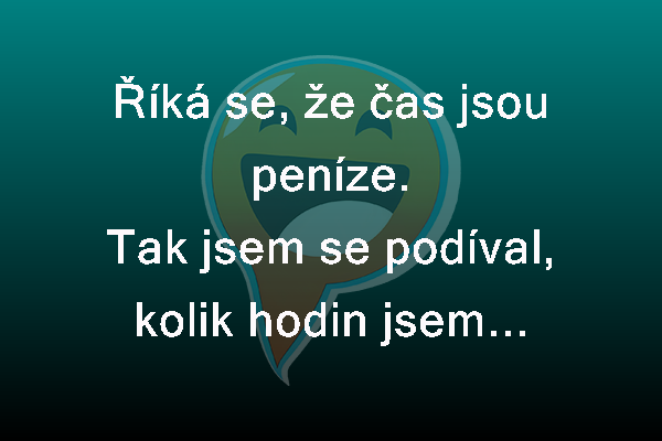 Čas jsou peníze