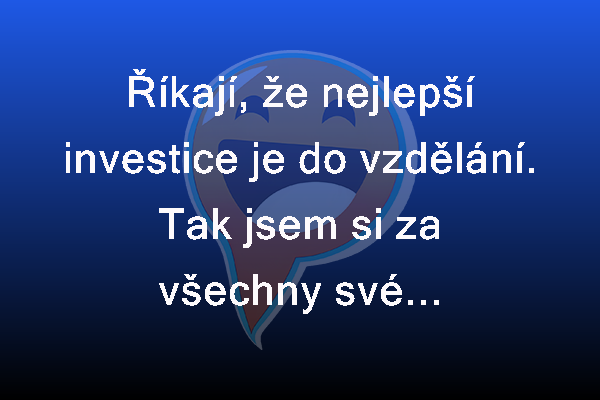 Investice do vzdělání