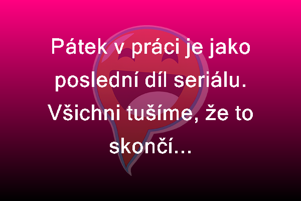 Pátek v práci