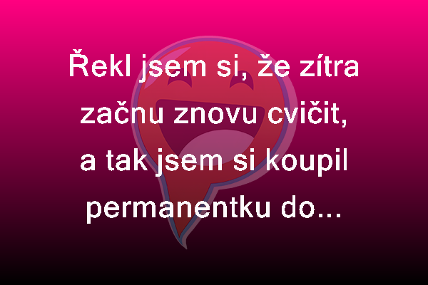 Permanentka do fitka