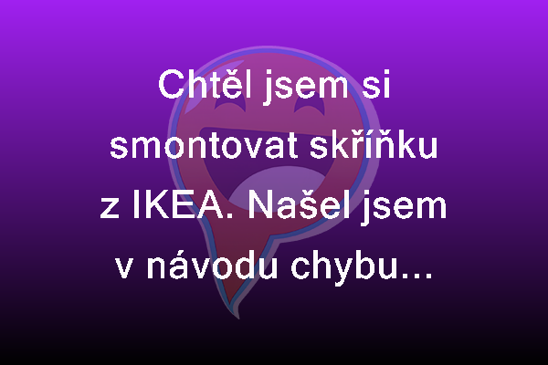 Skříňka z IKEA